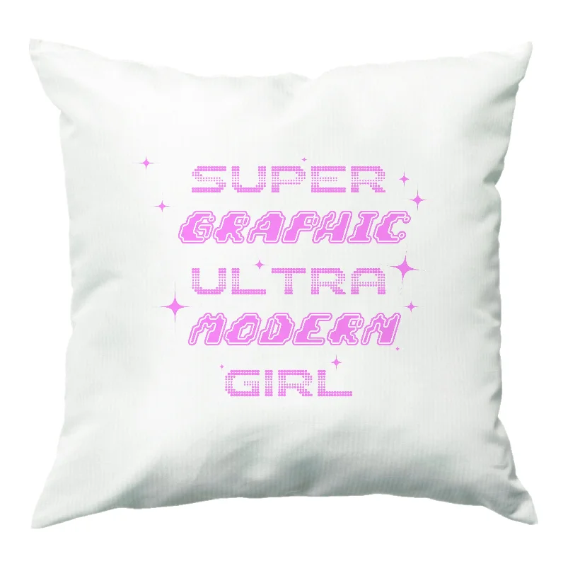 Amazing Deals Super Graphic Ultra Modern Girl - Chappell Cushion