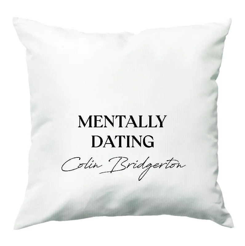 Major Savings Mentally Dating Colin Bridgerton Cushion