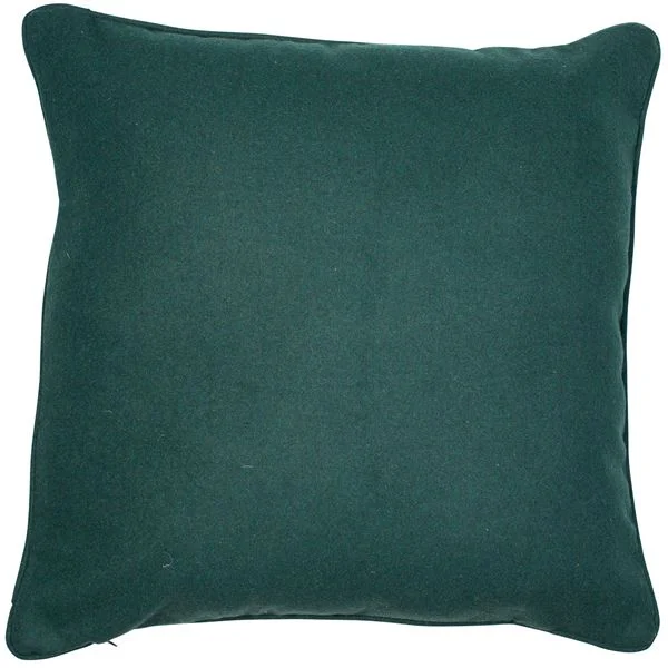 Super Sale Felt Tony Cushion | Pine Green | 50x50cm