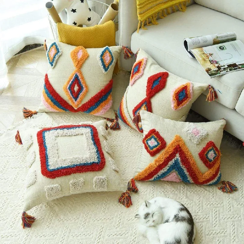 Can't Miss Colorful Moroccan Styled Cushion Covers