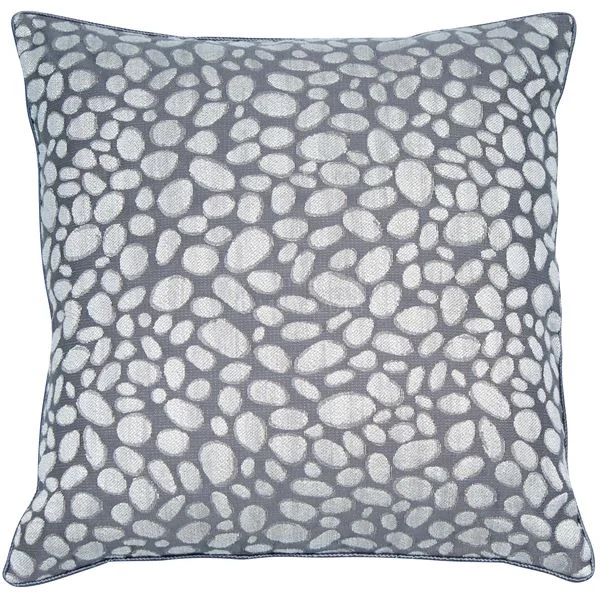 Price Break Jacquard Pebbles Cushion | Grey | 50x50cm