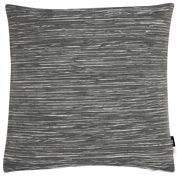 Deal Explosion Ribbed Chambray Cushion | Grey | 45x45cm