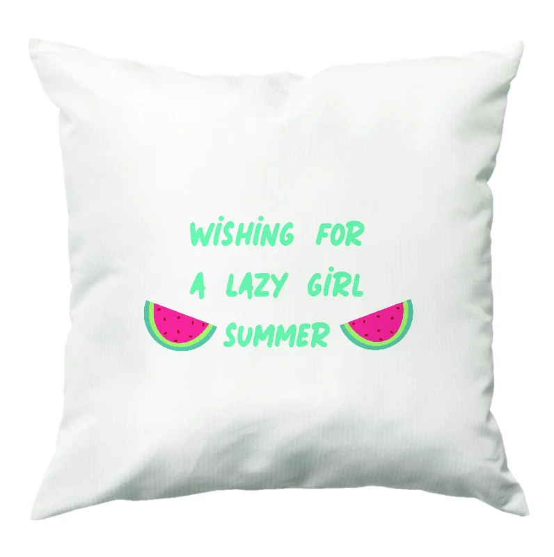 Final Markdown Wishing For A Lazy Girl Summer - Summer Cushion