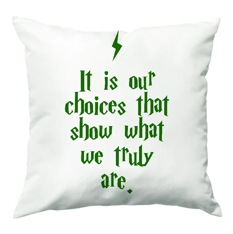 Bargain Prices It Is Our Choices Cushion
