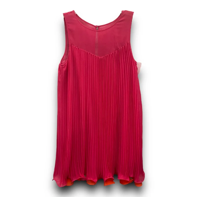 Great Bargains Pink Dress Casual Short Maeve, Size M