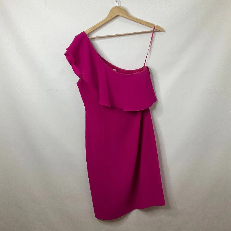 Take Advantage Pink Dress Casual Midi Trina Turk, Size 2