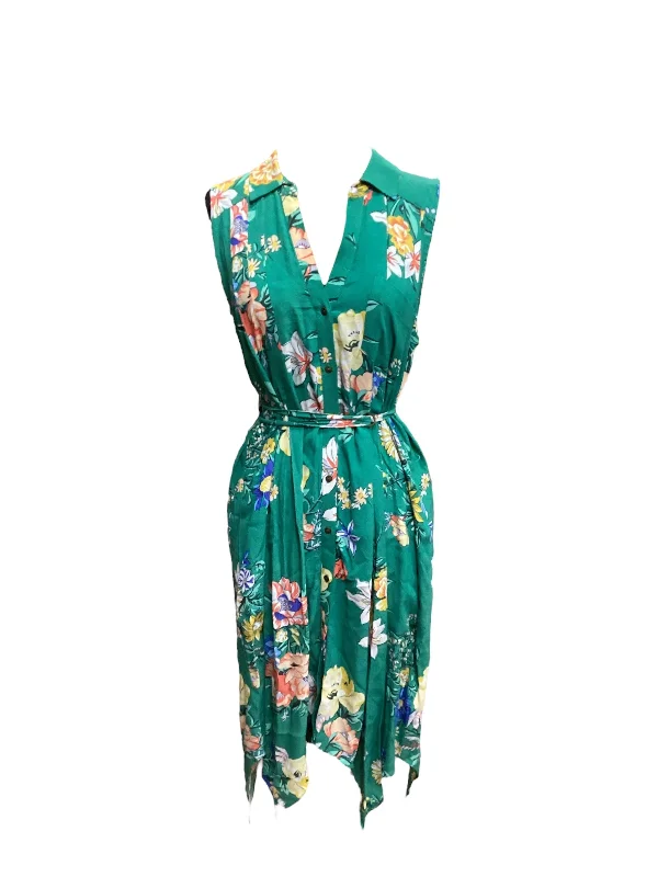 Exclusive Savings Floral Print Dress Casual Midi Maeve, Size 6