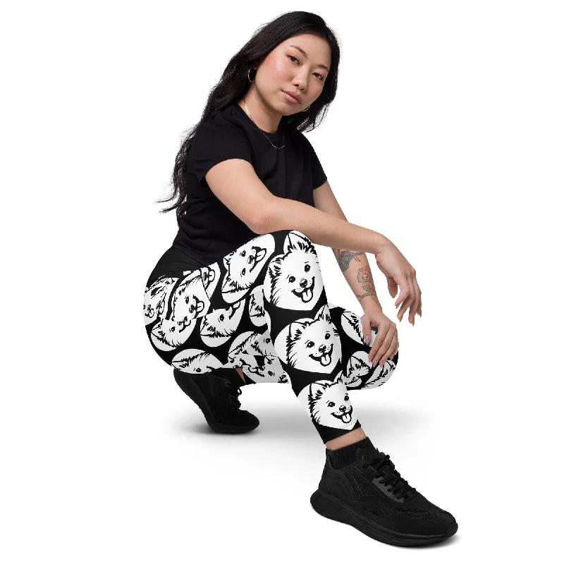 Price Rollback DOG BREED LEGGINGS with pockets - JAPANESE SPITZ - HERTTAHOUND