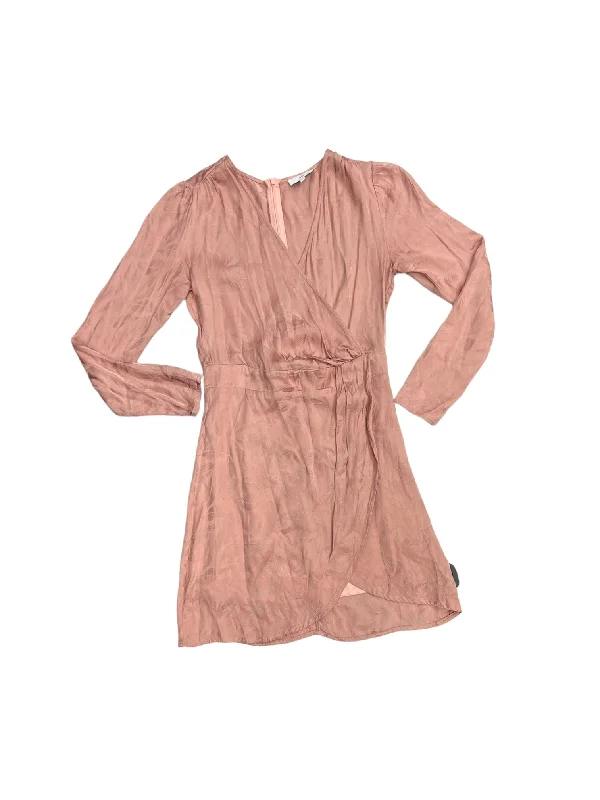Special Price Rose Gold Dress Casual Short NSR, Size S