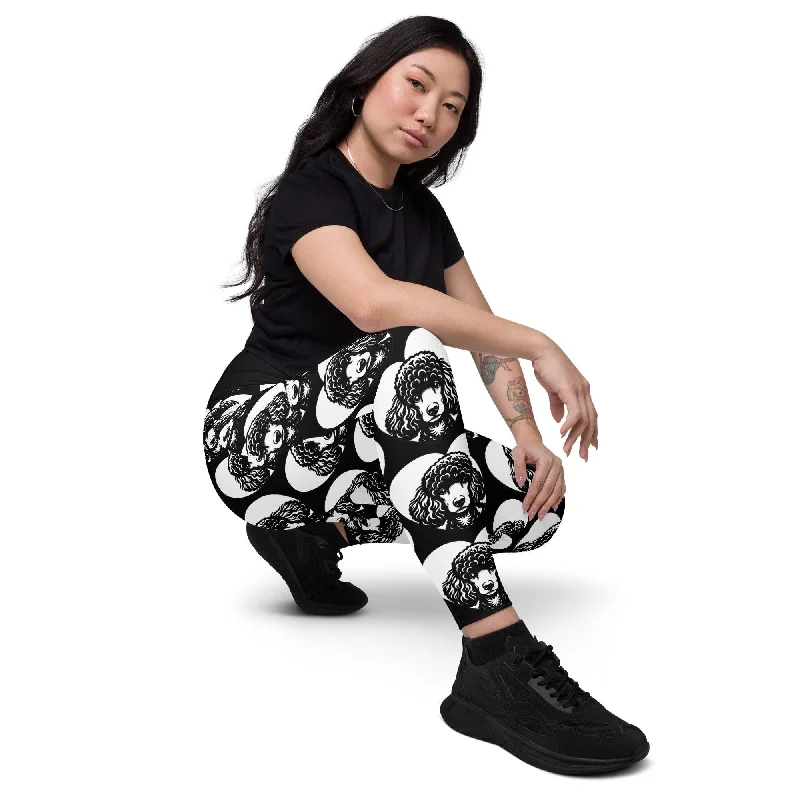 Lowest Prices DOG BREED LEGGINGS with pockets - POODLE 3 - HERTTAHOUND