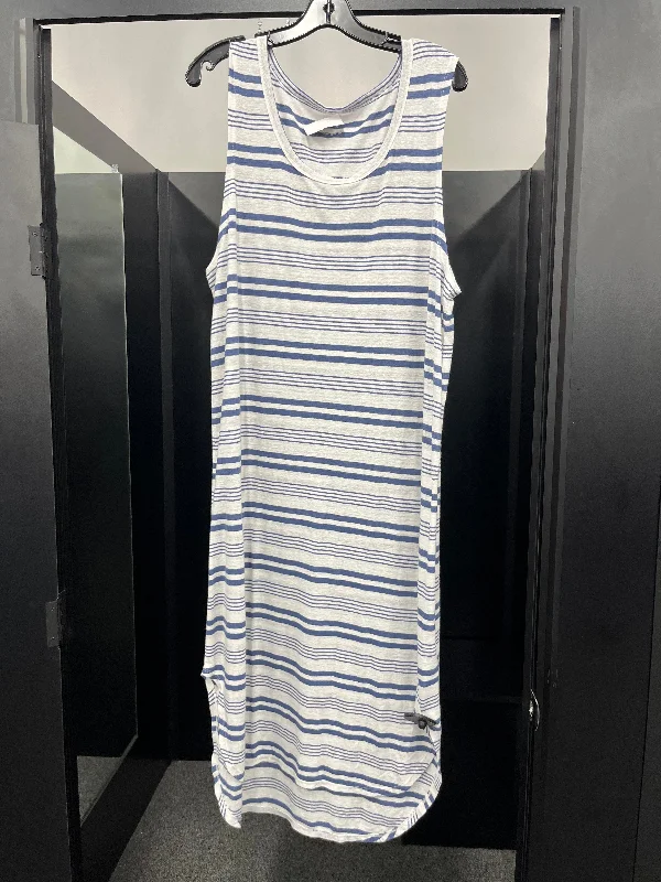 New Deals Striped Dress Casual Midi Aerie, Size 2x