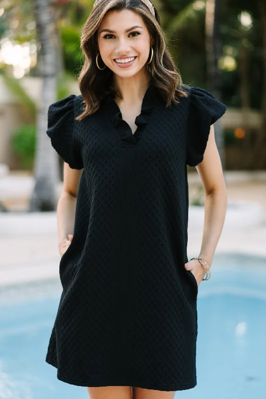 Loyalty Reward Something New Black Dress