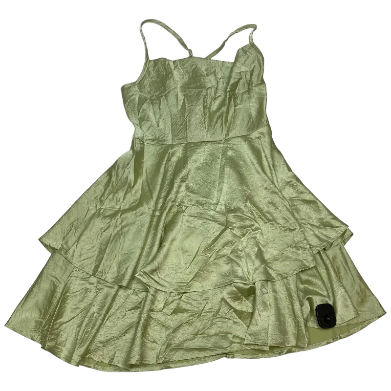 Best Deals Green Dress Party Short Shein, Size Xs