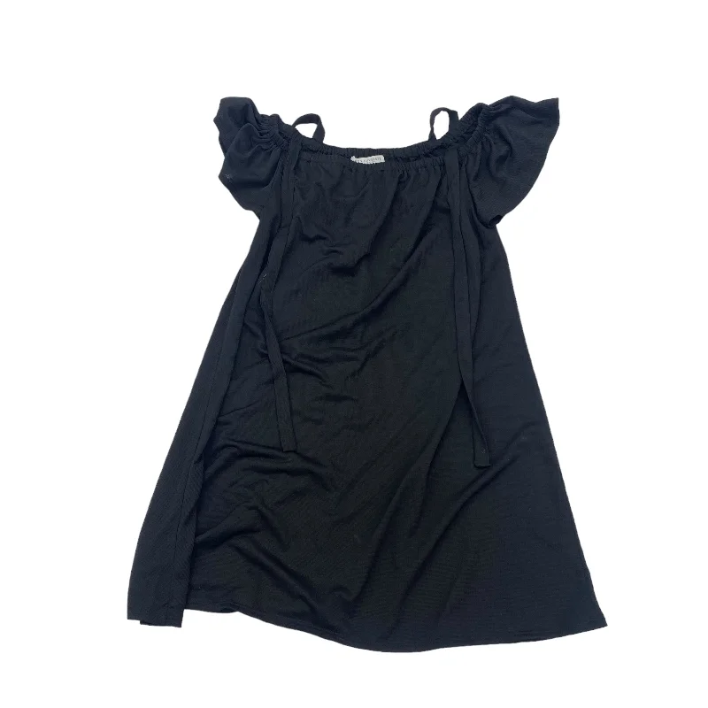 Friends and Family Sale Black Dress Casual Short Green Envelope, Size S