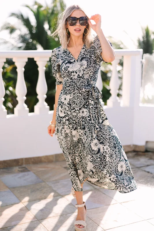 Buy More, Save More My Perfect View Black Midi Dress