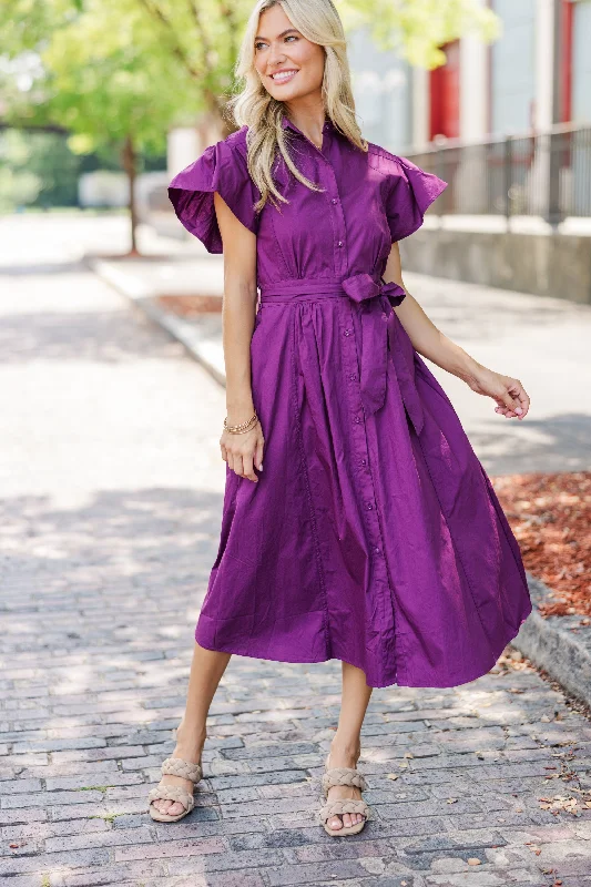 Bargain Prices All In A Dream Plum Purple Dress