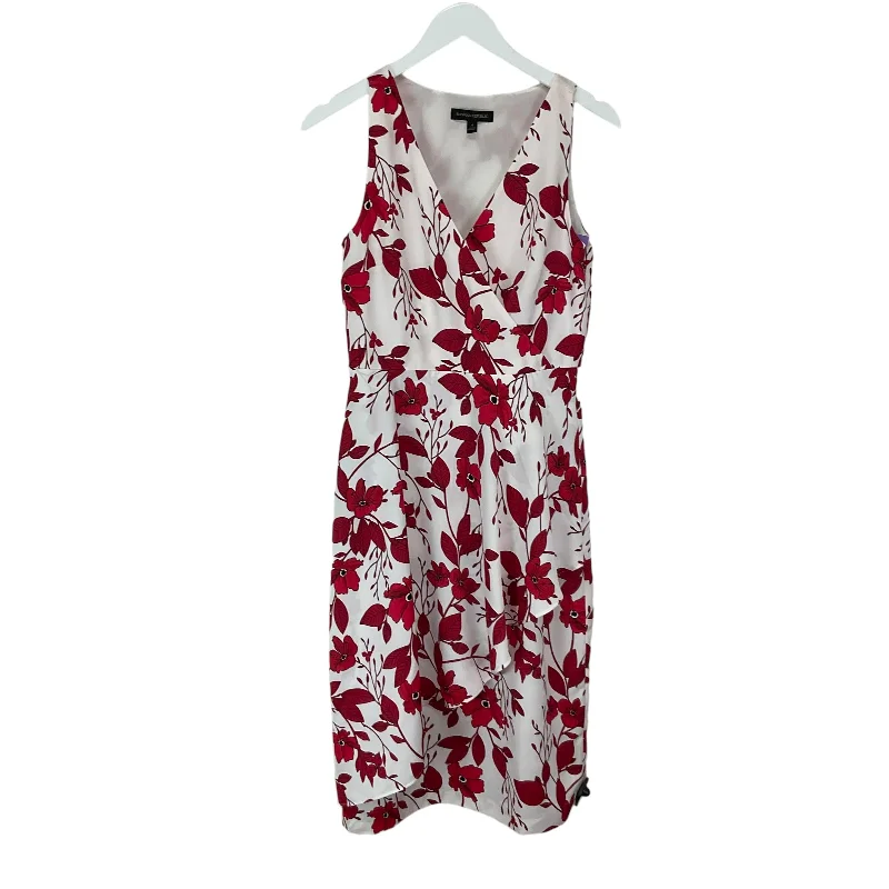 Take Advantage Floral Print Dress Casual Midi Banana Republic, Size 4