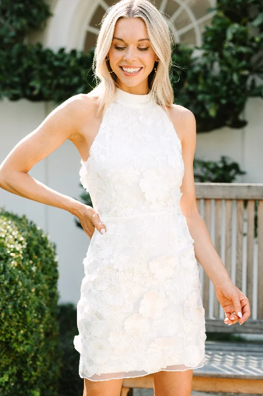 Mega Sale Today's The Day White Floral Dress