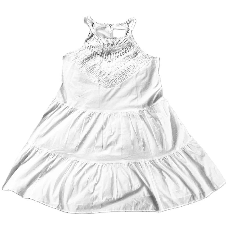 Limited Edition White Dress Casual Short By Lilly Pulitzer, Size: S