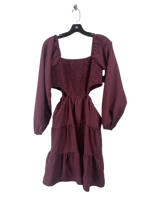 Special Savings Purple Dress Casual Short Altard State, Size L