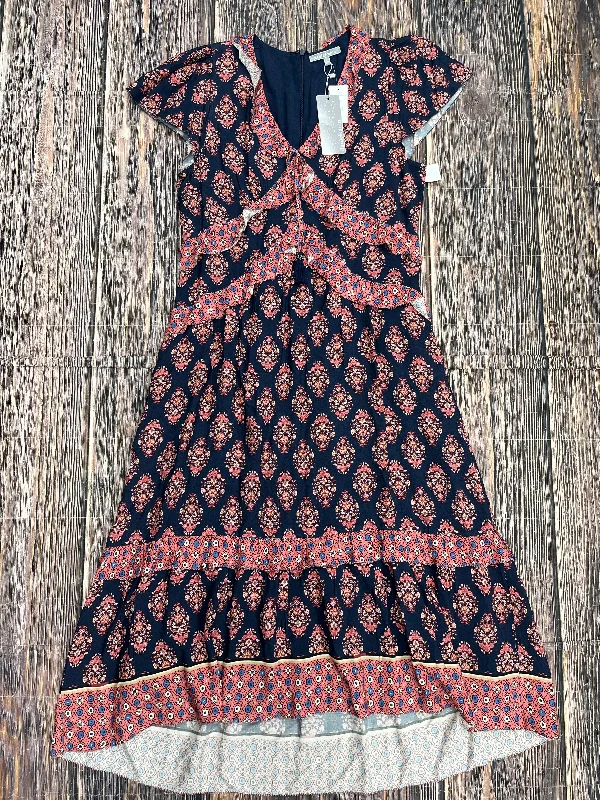 YEAR-End Sale Blue Dress Casual Maxi Daniel Rainn, Size L