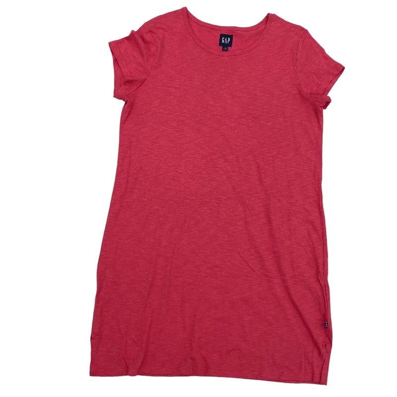 Exclusive Deal Pink Dress Casual Short Gap, Size L