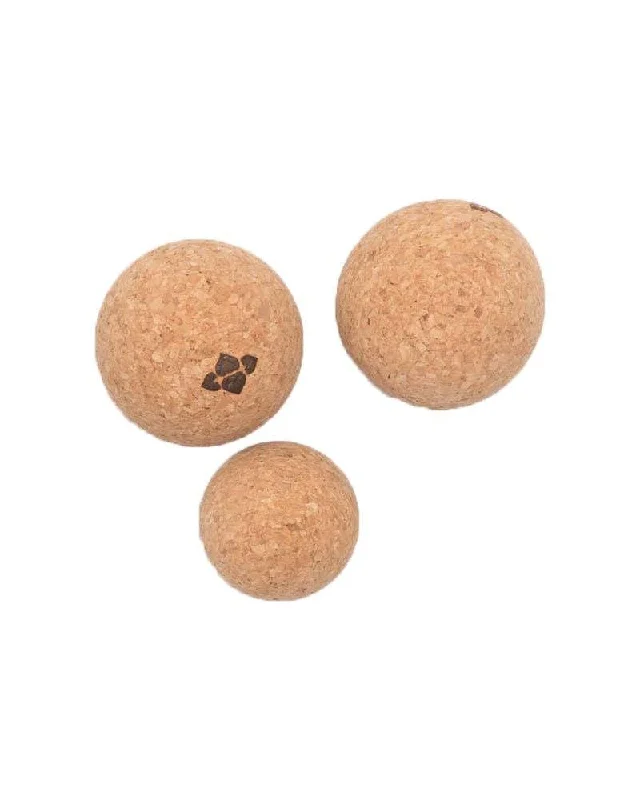 Blowout Sale Natural Cork Massage Ball Trio