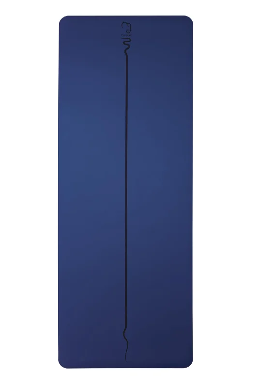 Don't Wait Tidal Blue Nimbus | Grippy Yoga Mat