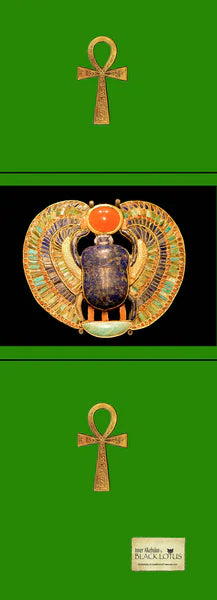 Sale Event Scarab Kemetic Yoga Mat Topper