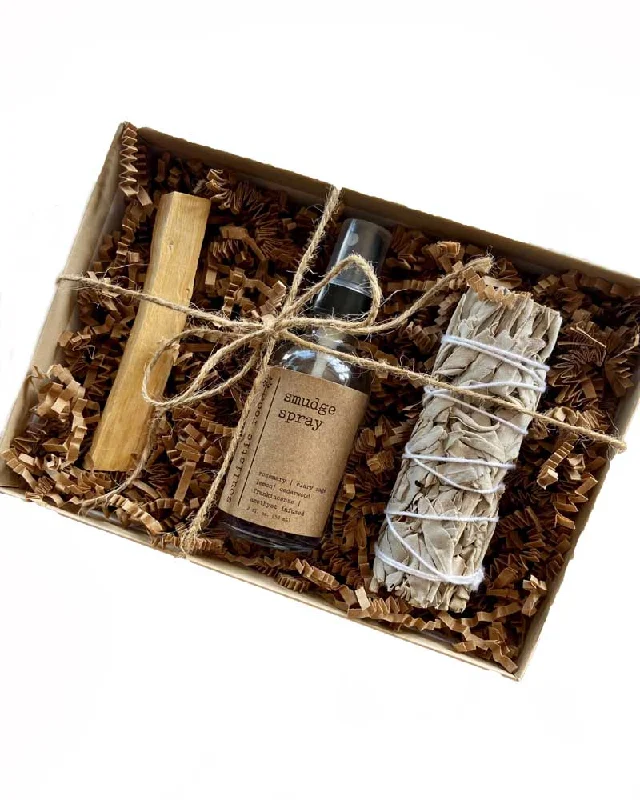 Price Drop Smudge Set Trio - Smudge Spray - Palo Santo - Sage