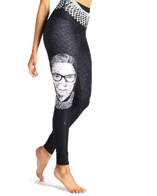 Deal of the Day Notorious RBG Printed Yoga Leggings