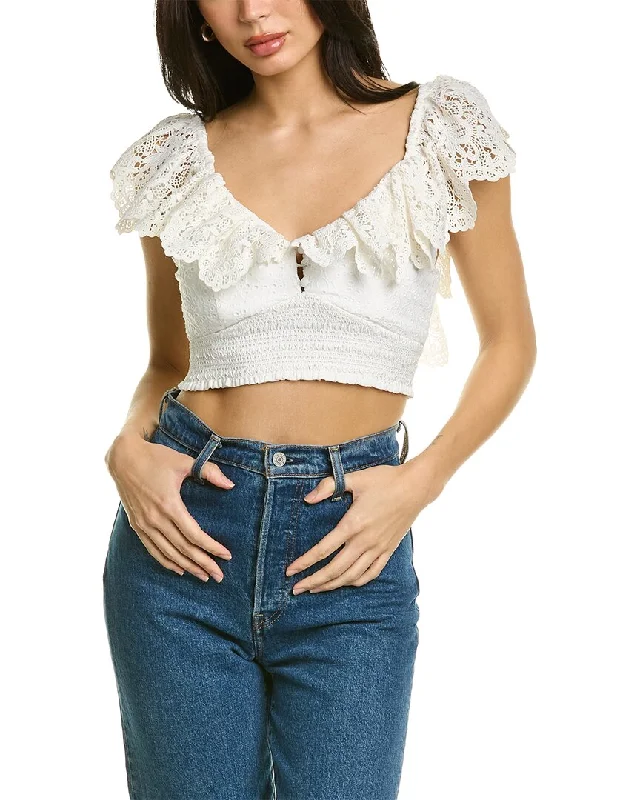 Today’s Special alice + olivia Bleeker Top