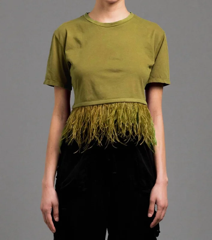 Price Break Birdie Tee In Moss