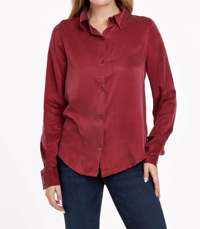 Big Discounts Birdie Top In Sangria