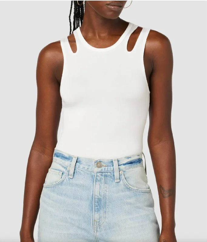 Savings Spectacular Cut Ouy Bodysuit In Black