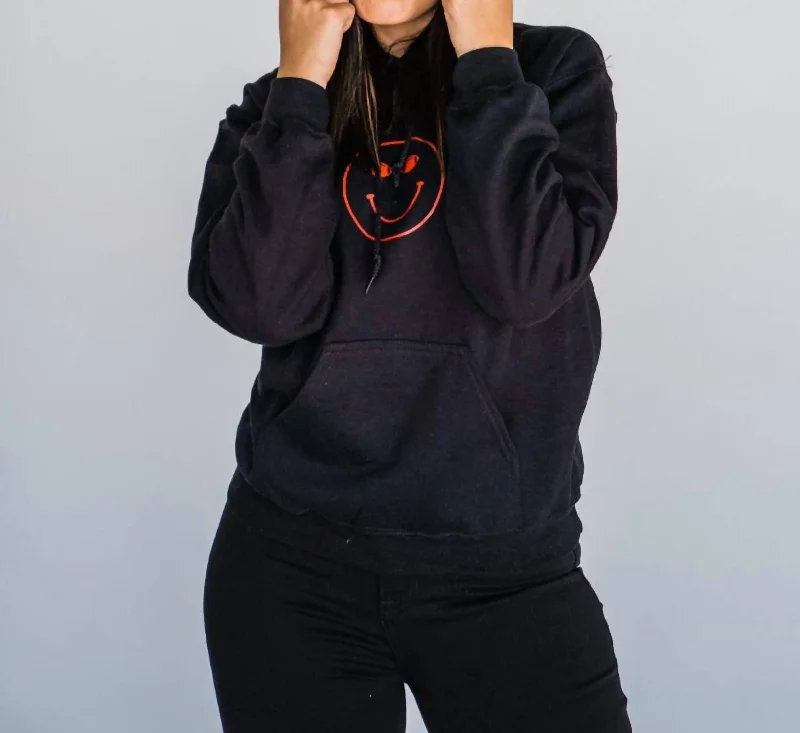 Price Reduction Game Day Baby Hoodie In Black