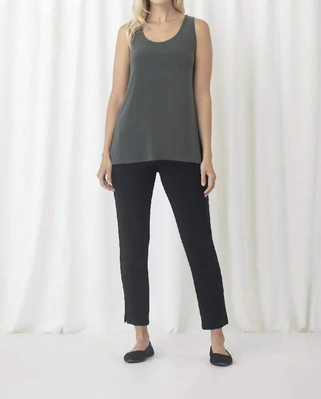Overstock Go To Tank Relax In Melange Olive