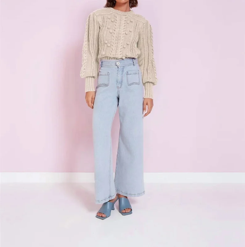 Buy Now Lea Sweater In Ecru