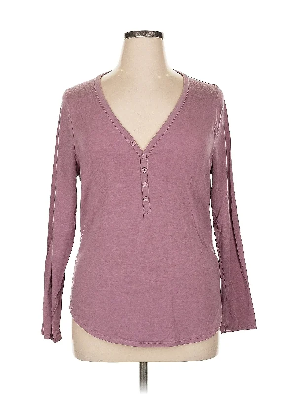 Overstock Long Sleeve Henley