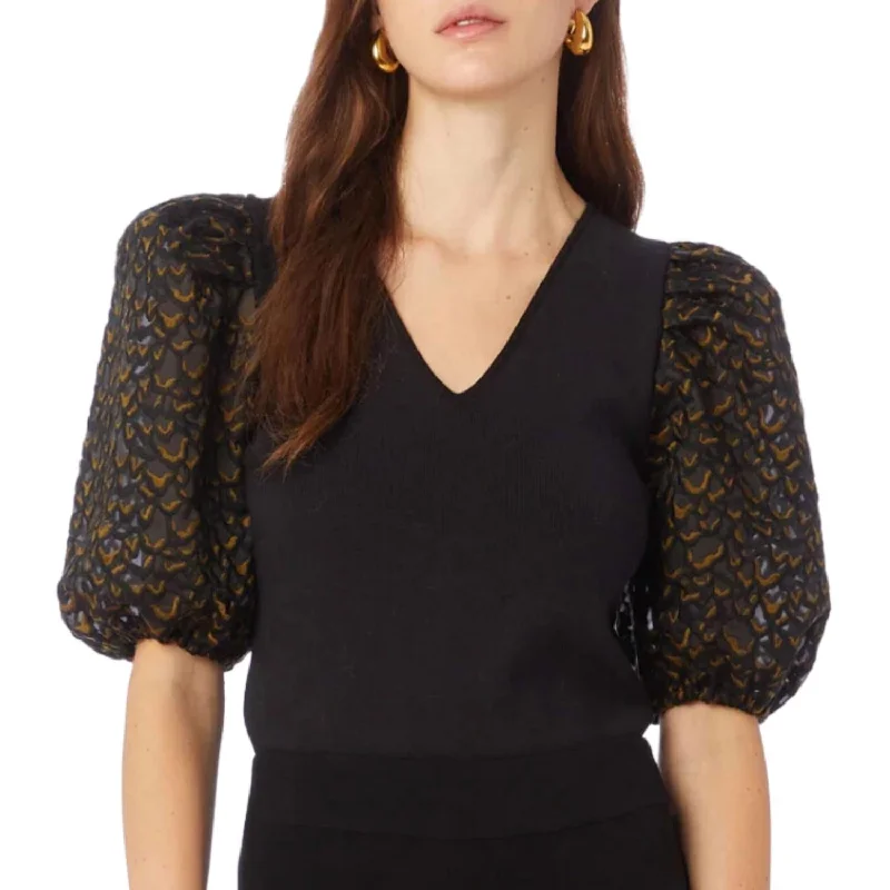 Sneak Peek Sale Ulisa Top In Plume Emb