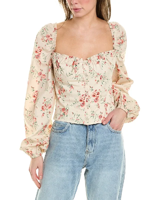 Price Cut WeWoreWhat Ruched Cup Top
