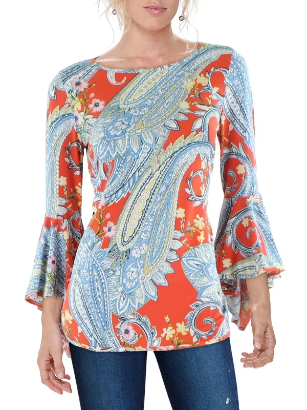 Special Offer Womens Floral Boho Blouse