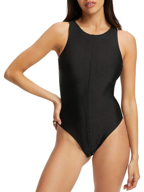 New Arrival Womens Slimming Halter Bodysuit
