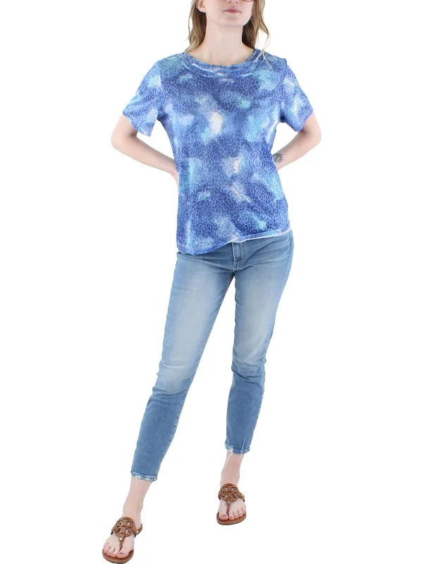 Overstock Womens Tie-Die Knit Blouse