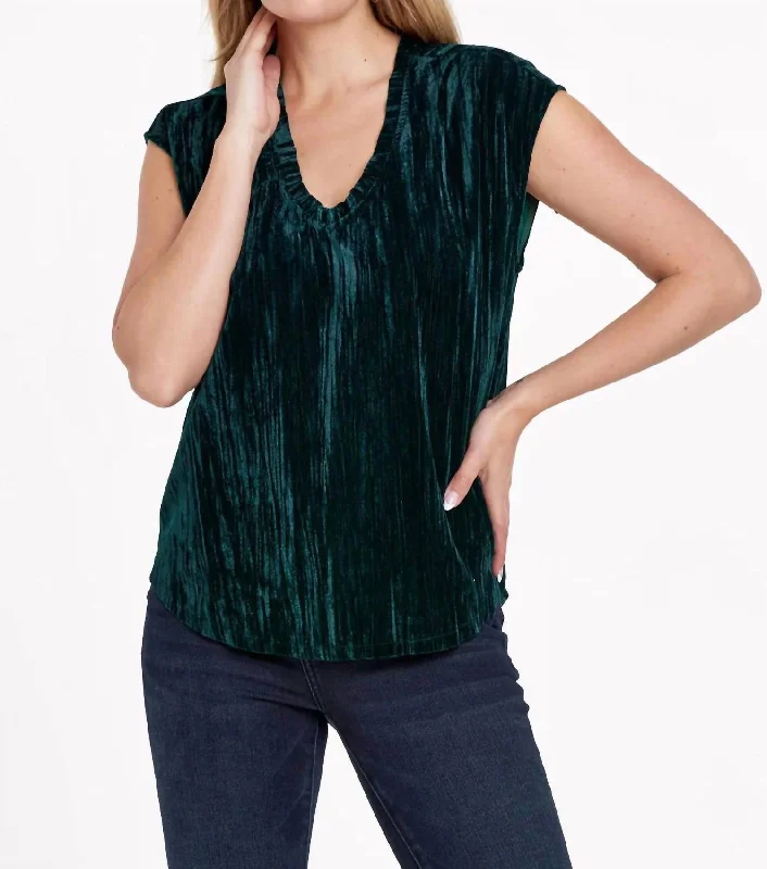 Huge Discounts Yanis Velvety Top In Christmas Night