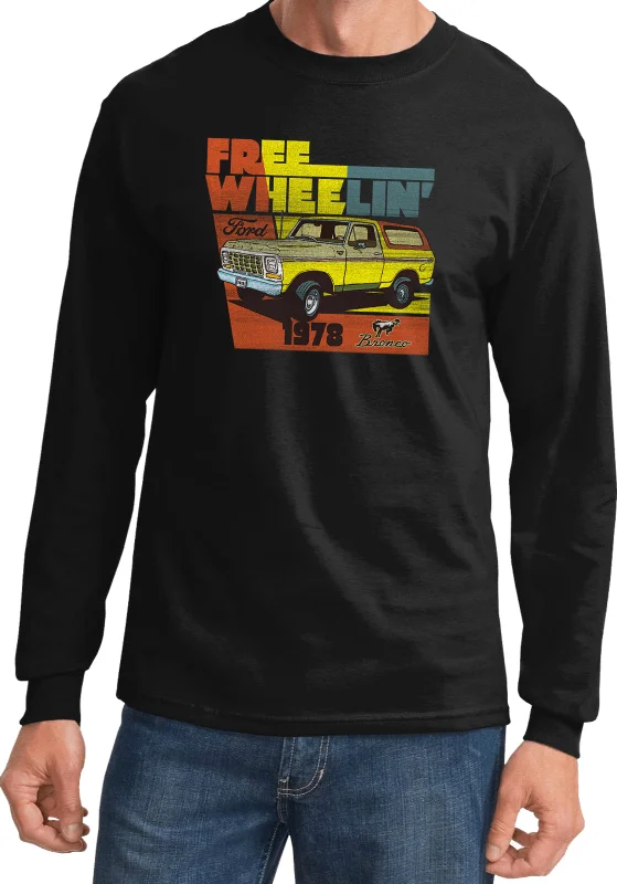 Price Reduction 1978 Ford Bronco Free Wheeling Long Sleeve Shirt
