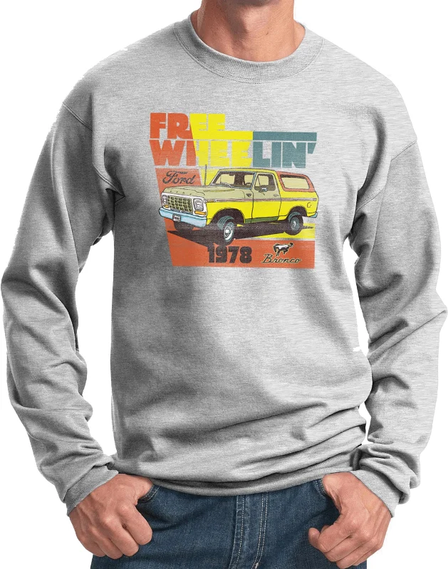 Overstock 1978 Ford Bronco Free Wheeling Sweatshirt