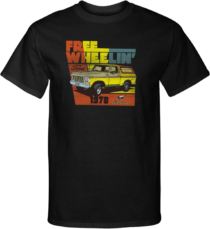 Price Rollback 1978 Ford Bronco Free Wheeling Tall Shirt