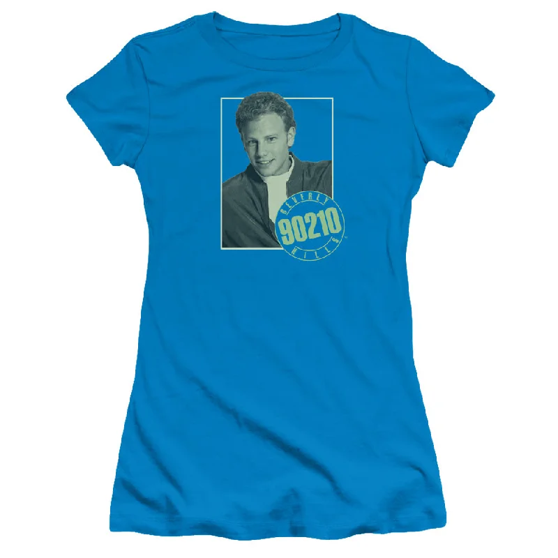 Low Prices 90210 Juniors T-Shirt Steve Turquoise Tee