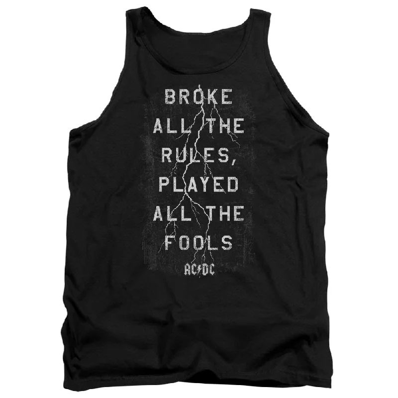 Special Promotion A&E Designs Mens AC/DC Tank Top Thunderstruck Tanktop